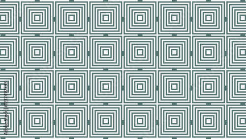 Design an abstract background featuring a geometric square line pattern in green, evoking modern minimalism and vibrant energy.