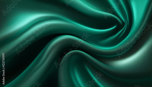 Black dark teal green abstract background