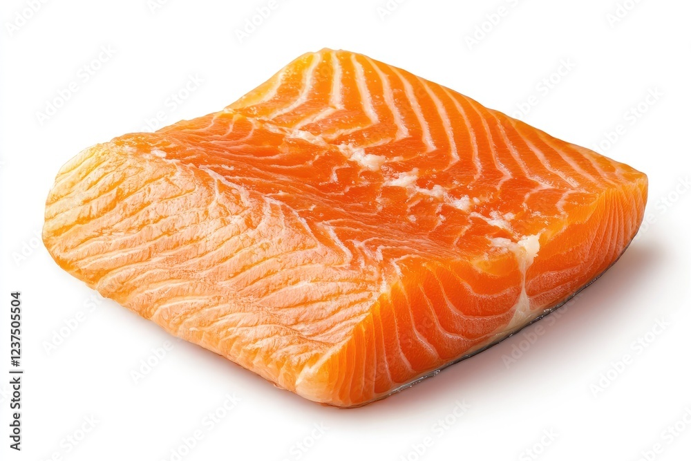 A Thick Cut Of Fresh Salmon Fillet A Thick Cut Of Fresh Salmon Fillet
