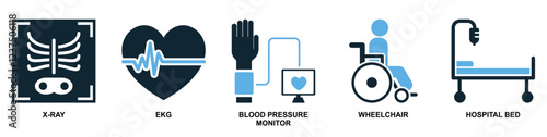 vector set of healthcare icons, medical or medicine medication, emphasizing healthcare and wellness pictogram symbol ui and ux design, glyphs