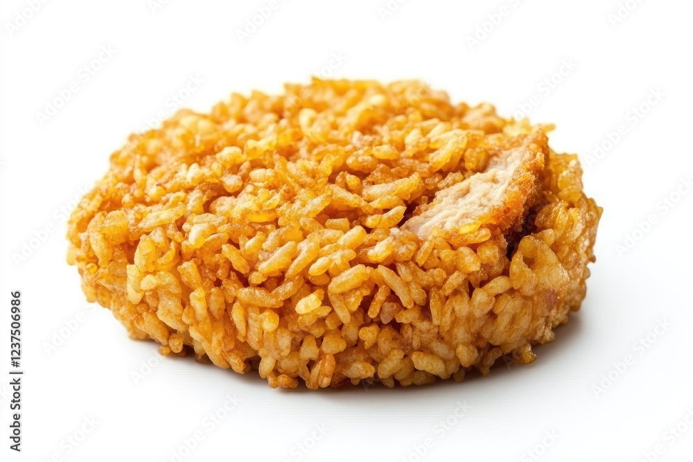 Fried Rice Ball with Crispy Chicken Inside Fried Rice Ball with Crispy Chicken Inside