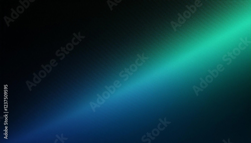 Black blue green abstract background. Gradient