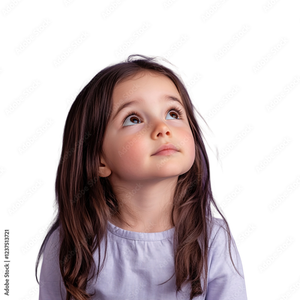 portrait of a little girl isolated on transparent background portrait of a little girl isolated on transparent background