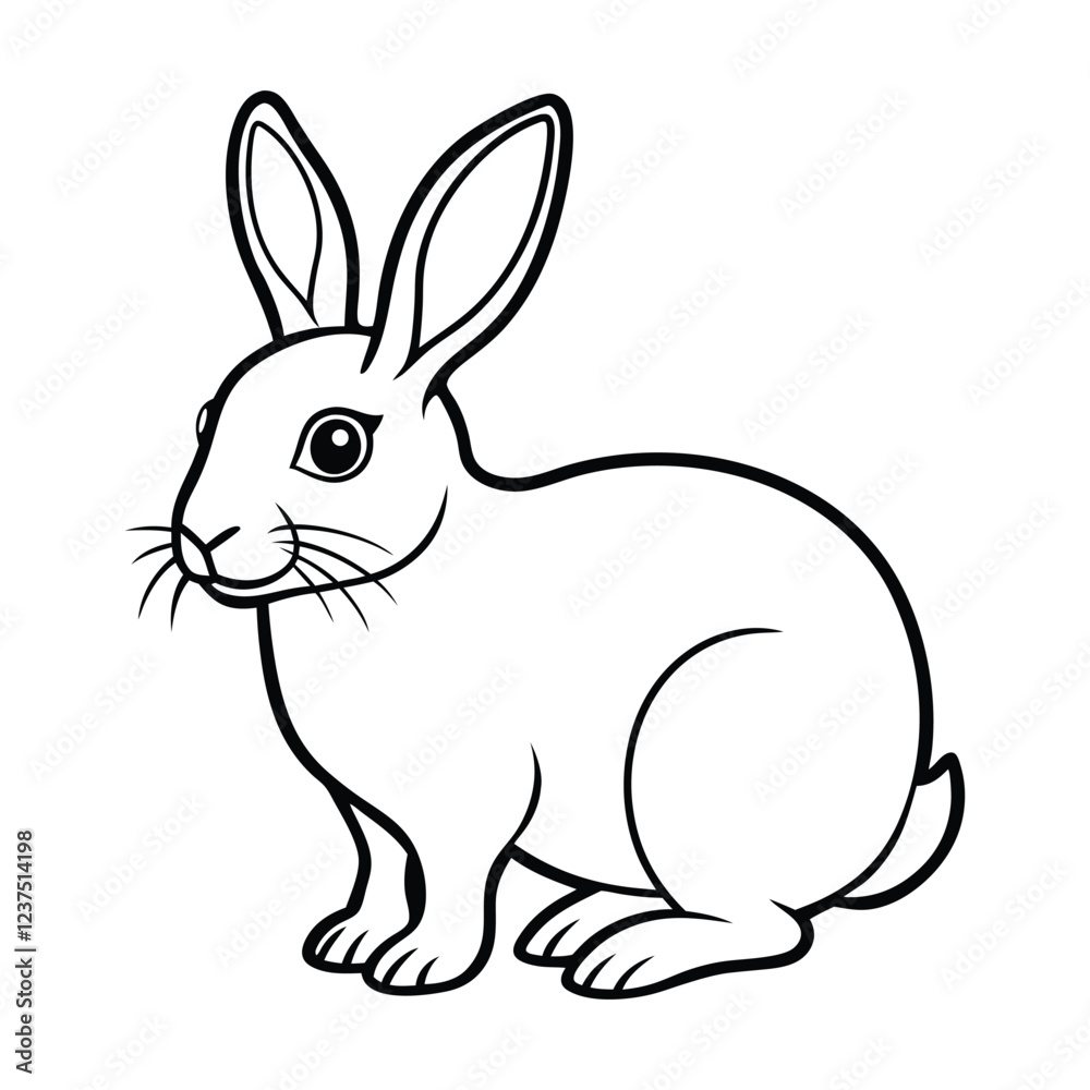 Rabbit, Cute rabbit vector, Easter bunny vector, cartoon rabbit, illustration of rabbit Rabbit, Cute rabbit vector, Easter bunny vector, cartoon rabbit, illustration of rabbit