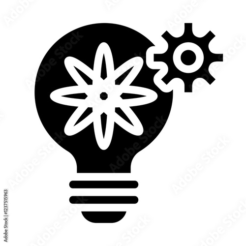 Innovation Lab Solid Icon