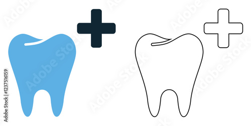 dental care icon, oral health, hygiene, and medical treatment, dentists, clinics, hospitals, and healthcare services pictogram symbol ui and ux design, glyphs and stroke line