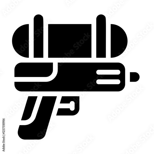 Water Gun Solid Icon