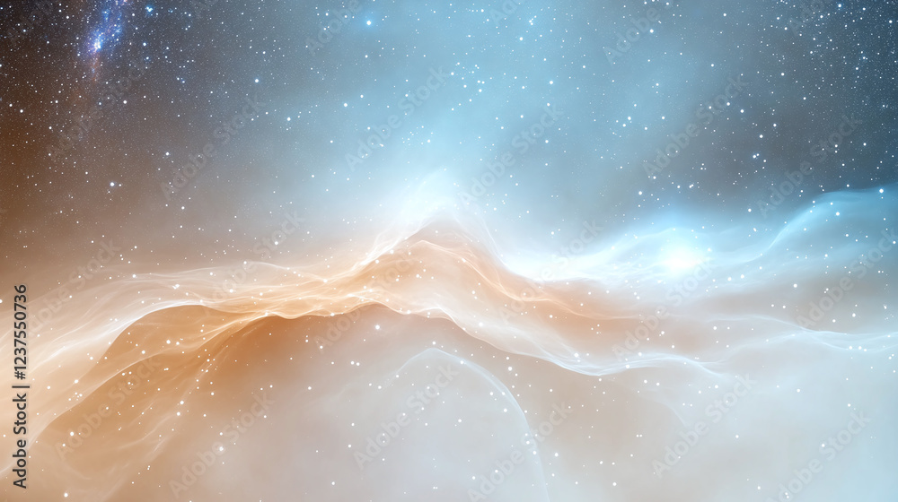 Fototapeta premium 宇宙星空科幻背景