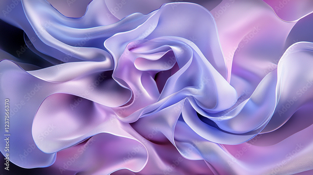 Obraz premium Minimal abstract background Subtle_holographic gradient with muted