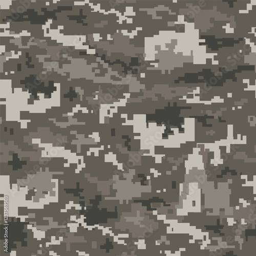 Seamless Army Camouflage Pattern