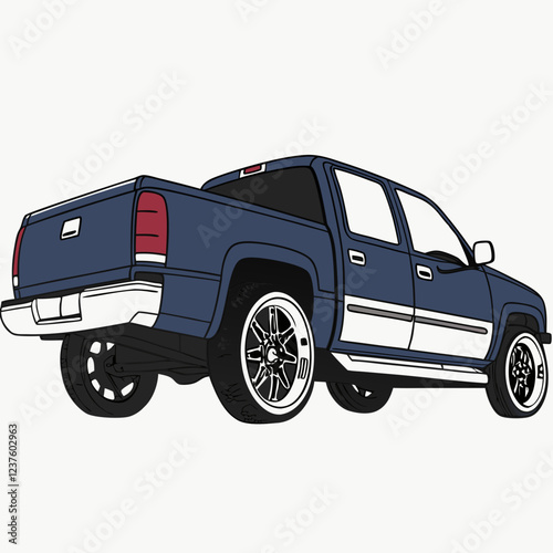 car isolated on white