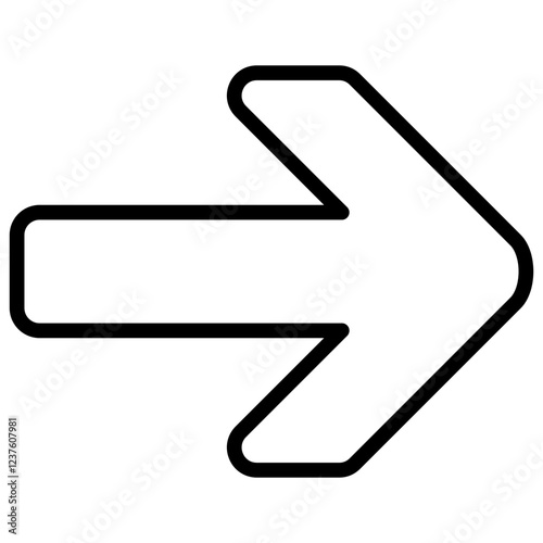 Arrow Outline Icon 
