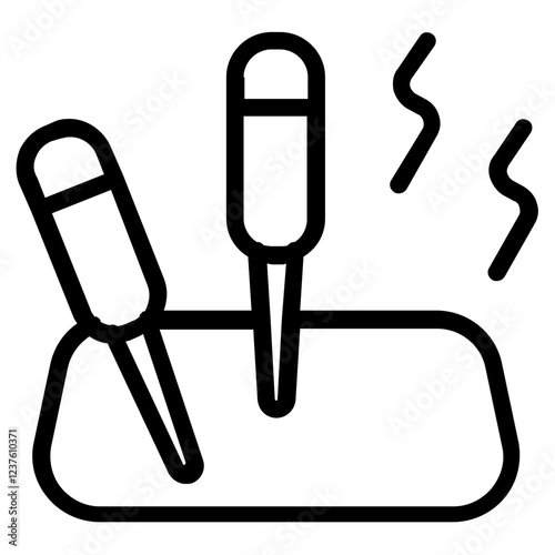 Needle Line Icon
