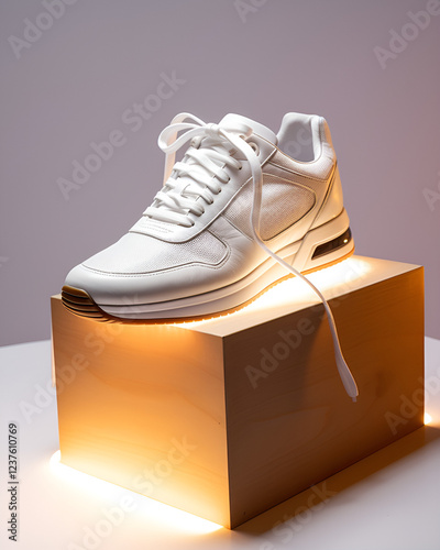 Studio shot premium sneakers