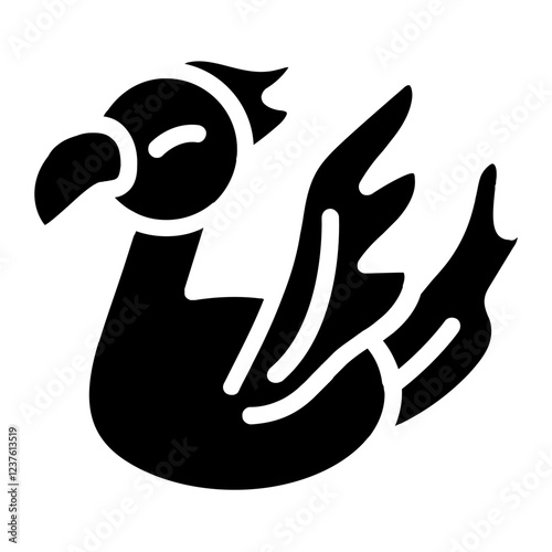 Phoenix Solid Icon