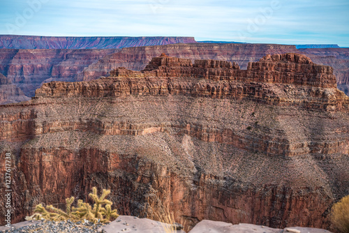 View of the Grand Canyon from the Eagle Point, West rim, Arizona photo