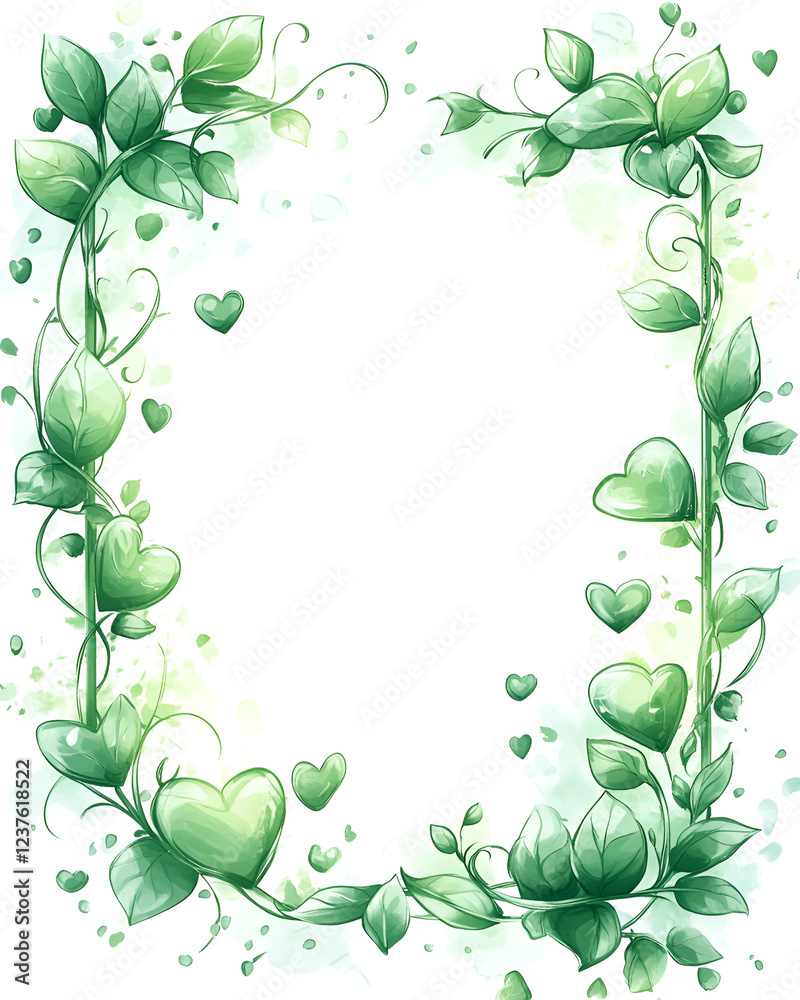Digital nature garden elements Digital nature garden elements