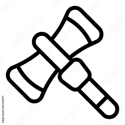 Free Weapon Line Icon