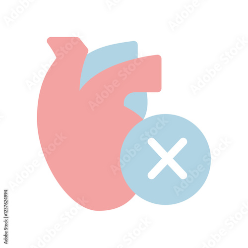 hearth x flat icon illustration