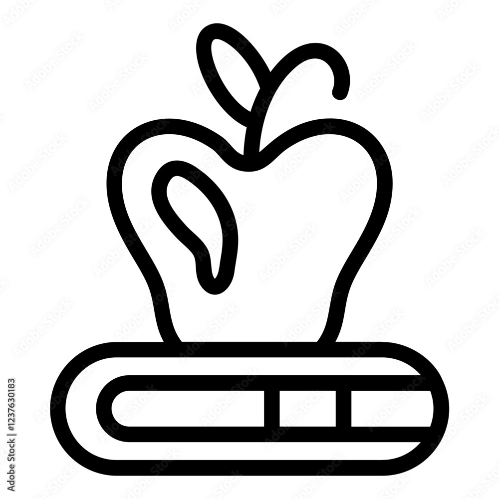 Obraz premium Smart Edu Line Icon