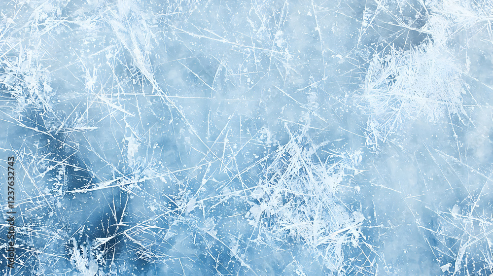 Fototapeta premium frosty pattern on window