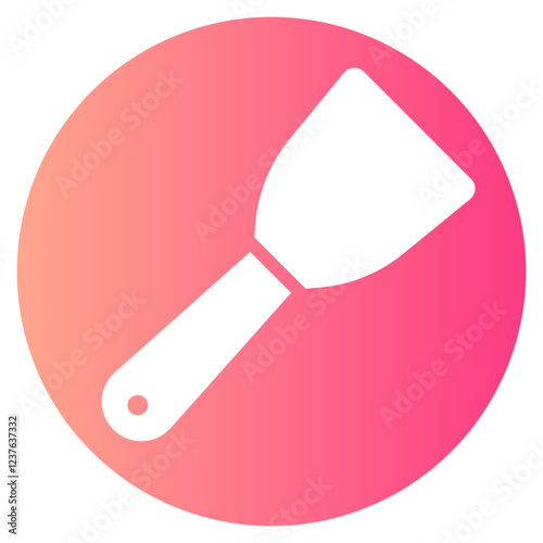 putty knife gradient icon