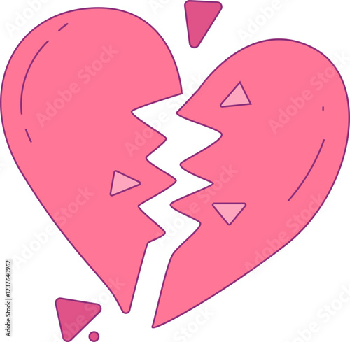 Heart object illustration 