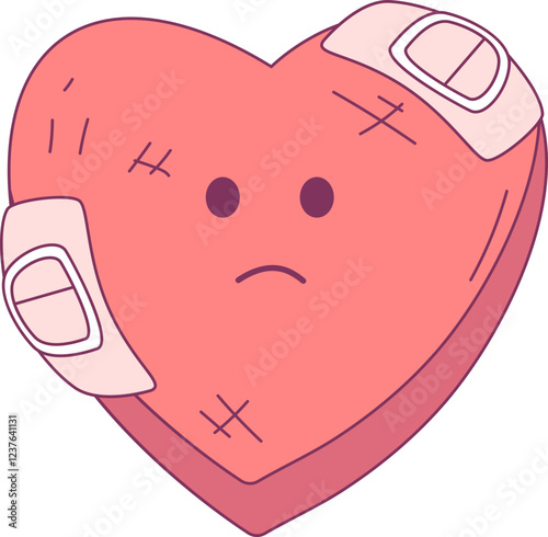 Heart object illustration 