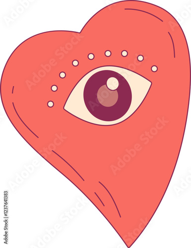 Heart object illustration 