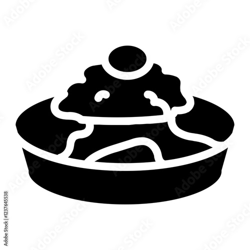 Bibimbap Solid Icon