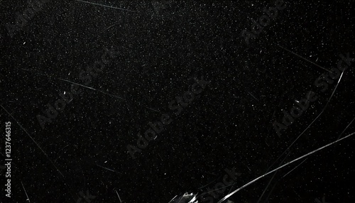 漆黒の傷跡　静寂の中のノイズと光の断片　背景　汚れ