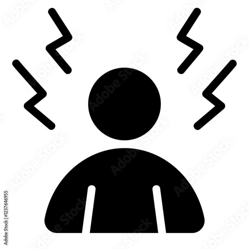 Burnout Solid Icon