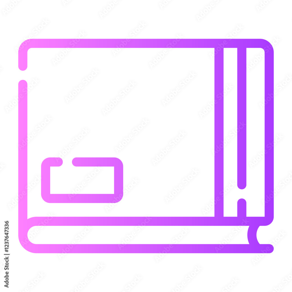 sketchbook gradient icon sketchbook gradient icon