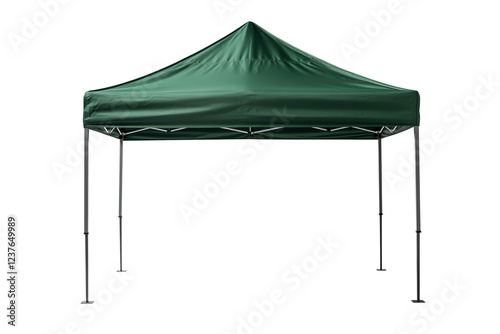 Gazebo canopy tent, isolated on transparent background.