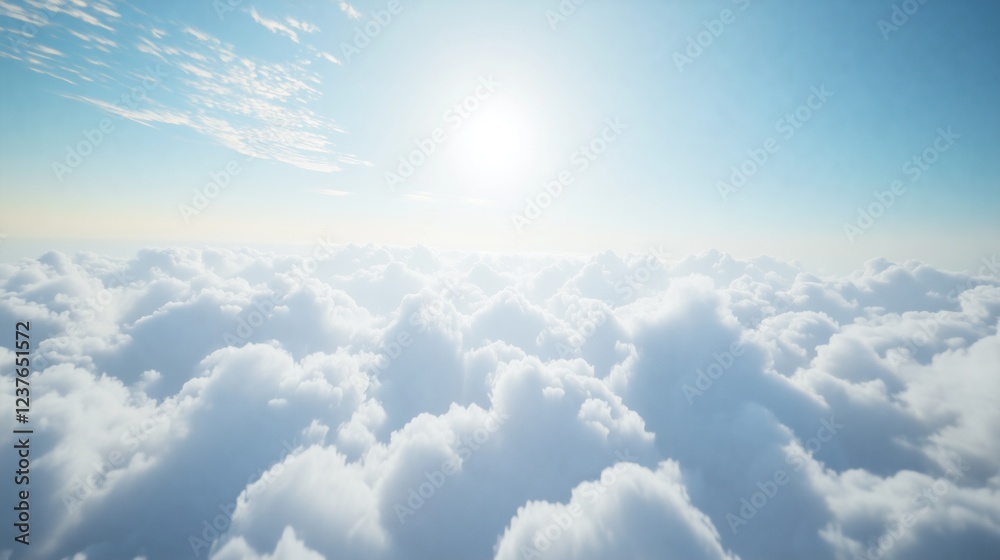 White clouds On a White Background White clouds On a White Background
