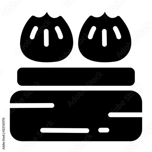Dumplings Solid Icon