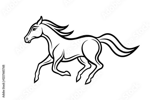 horse vector