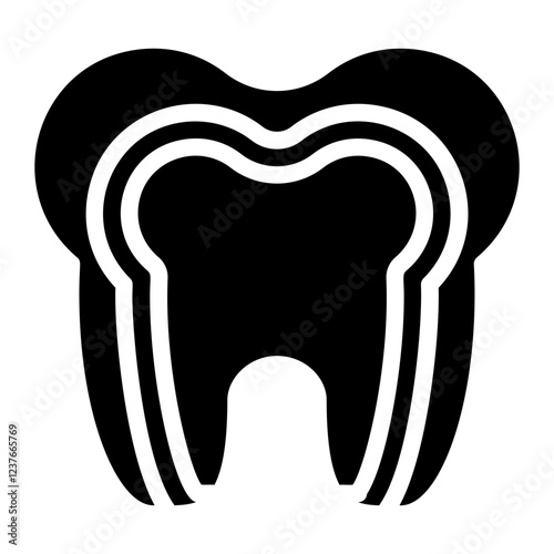 Tooth Solid Icon