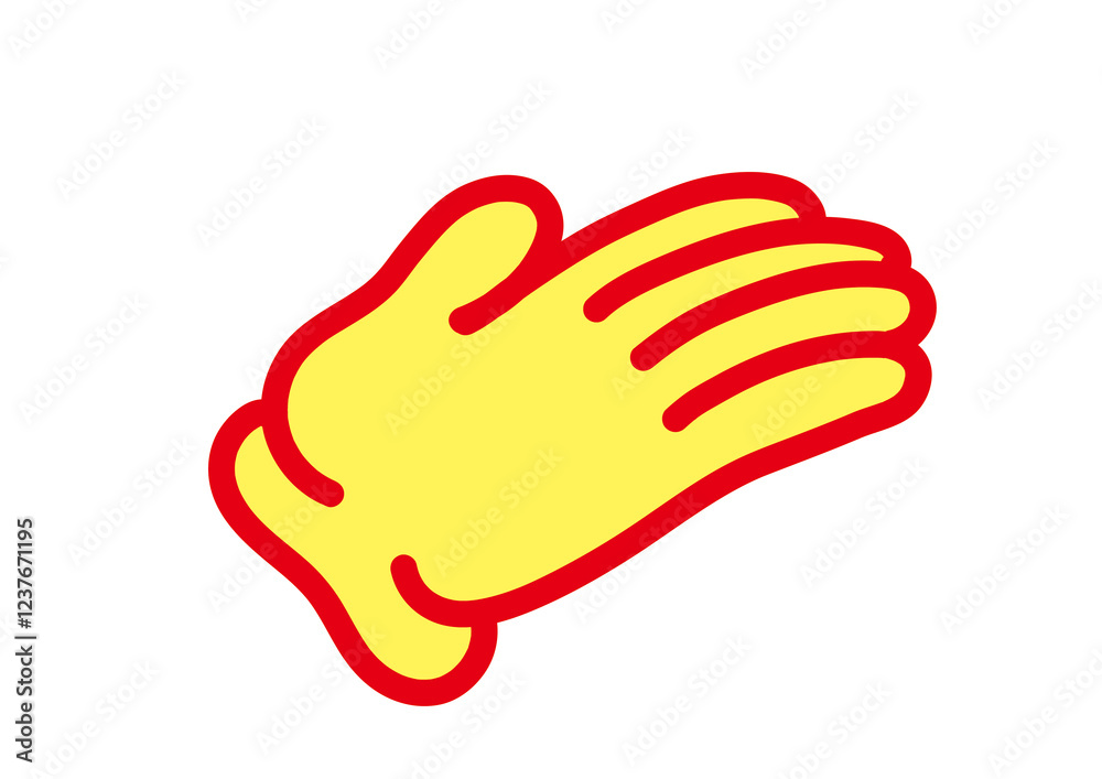 Obraz premium ハンドポーズ 