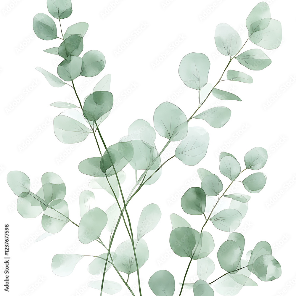 flowers and leaves in pictures illustrator2D flowers and leaves in pictures illustrator2D