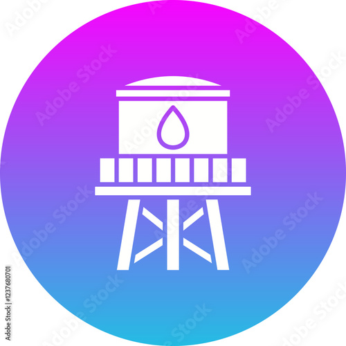 Water Tower Icon