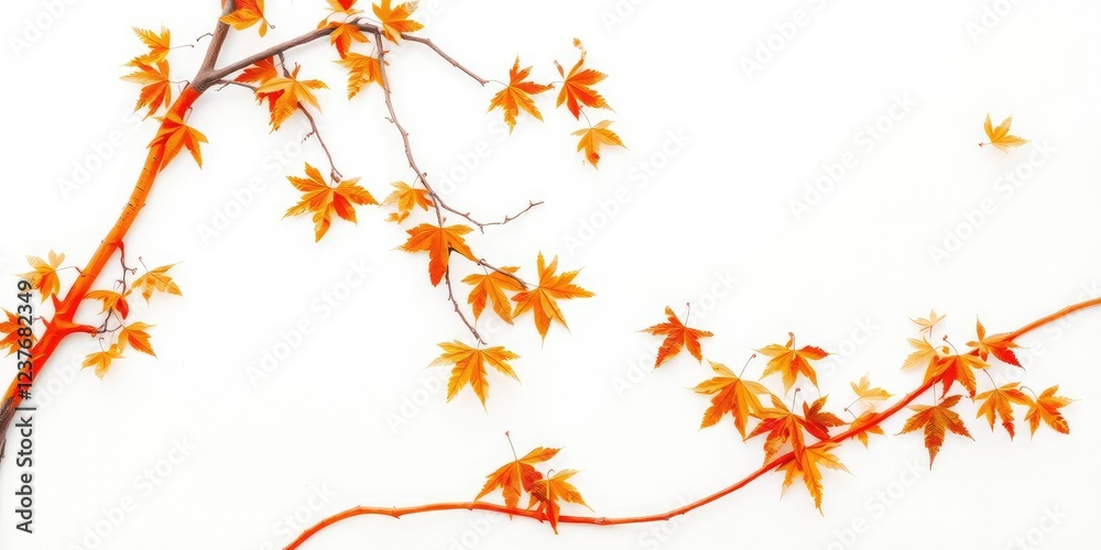 Maple tree brAn intricate orange curve pattern overlaid on a pristine white surface, organic shapes, stylish furniture Maple tree brAn intricate orange curve pattern overlaid on a pristine white surface, organic shapes, stylish furniture