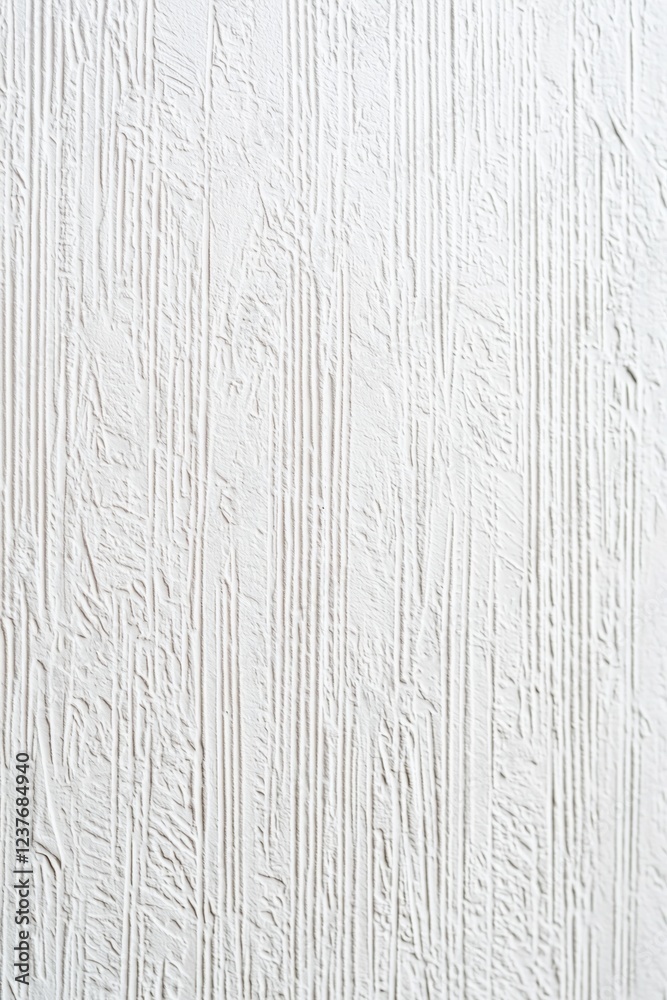 Obraz premium White textured wallpaper, fine lines, white background