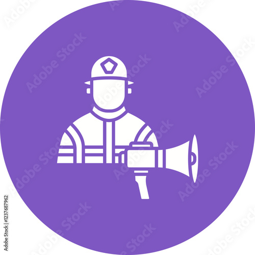 Emergency announcement Icon