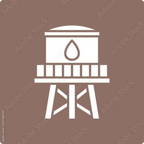 Water Tower Icon