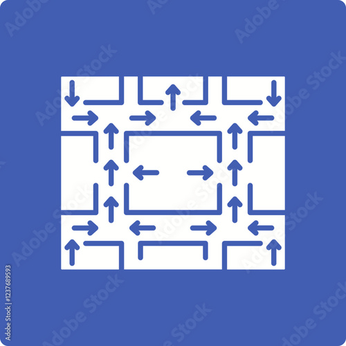 Evacuation Plan Icon