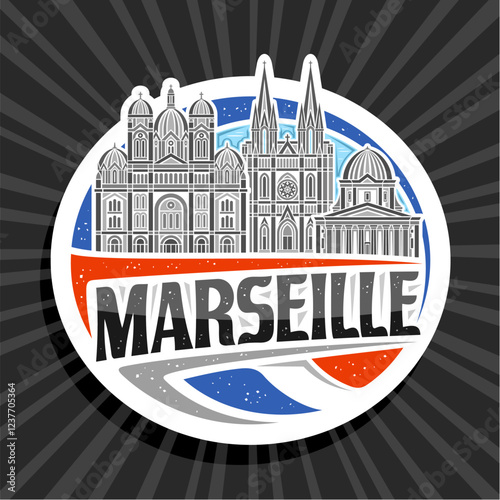 Vector logo for Marseille