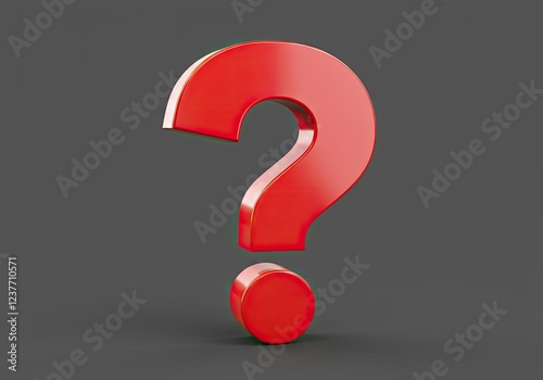 speech bubble with question mark