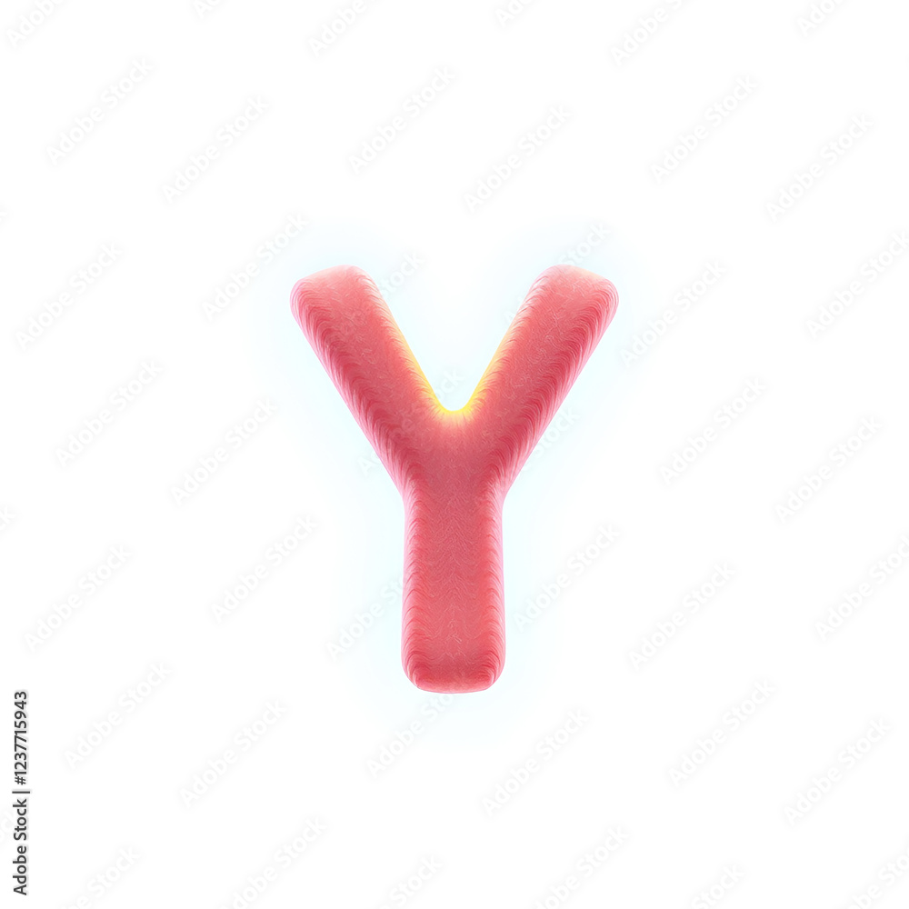 3d letter Y