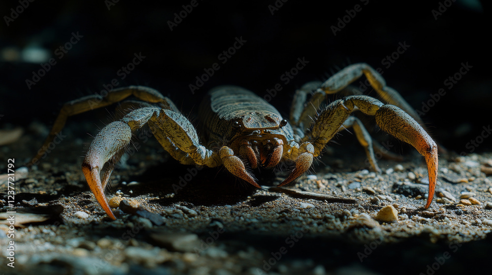 Asian forest scorpion Asian forest scorpion